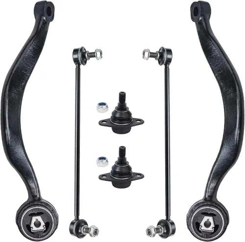 Miniatura 152 de Detroit Axle - Kit de extremo delantero para Chrysler 300 Dodge Charger Challenger 2011-2023, 2 brazos de control inferiores traseros 2 varillas