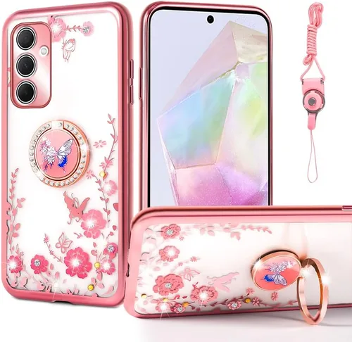 Miniatura 12 de nancheng Funda protectora a prueba de golpes para Gabb Phone 4 Pro/Samsung Galaxy A15 5G para niñas y mujeres, linda cubierta de TPU suave