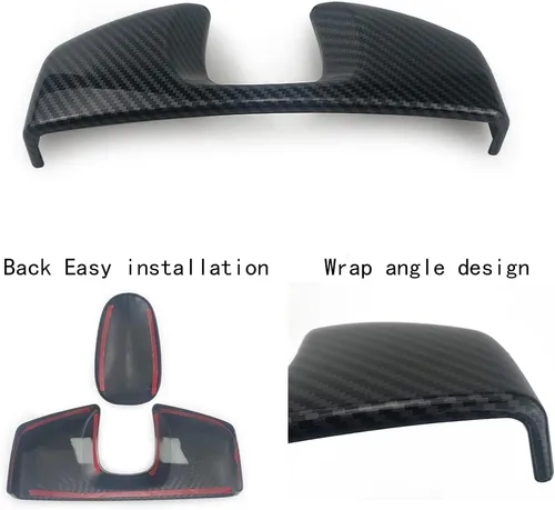 Miniatura 6 de para Mercedes-Benz Clase S W221 W222 S400 S450 S500 S550 S560 S600 Color Fibra de Carbono Interior del Automóvil Cubierta de Caja de Reposabrazos