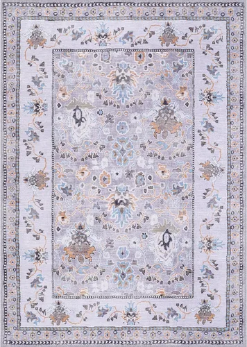 Miniatura 66 de CAMILSON Alfombras modernas de lujo para sala de estar, alfombra abstracta vintage de 4 x 6, suave, pelo medio, resistente a las manchas, fácil