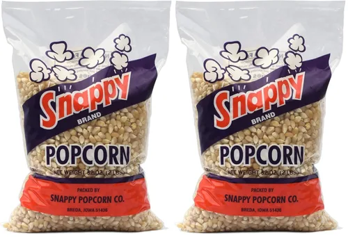 Miniatura 8 de Snappy Granos de palomitas de maíz amarillos para reventar, grano entero sin OMG, funciona en máquinas, máquinas de aire y estufas, bolsa a granel