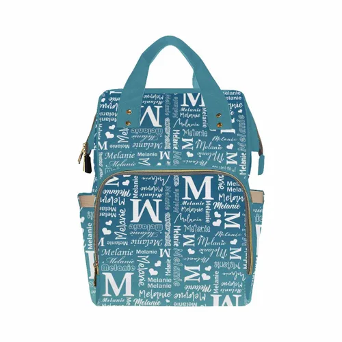 Miniatura 30 de InterestPrint Bolsa de pañales con nombre, mochila personalizada para hombres y mujeres, Color 17, Mochilas Daypack