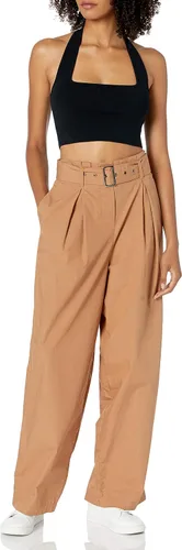 Miniatura 5 de The Drop Greta - Suéter ajustado con cuello cuadrado para mujer