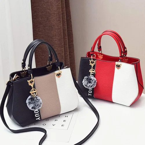 Miniatura 6 de Bolsos de mano para mujer, bolsos de mano de piel sintética para mujer