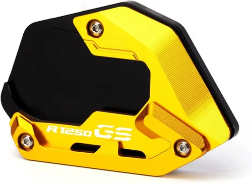Miniatura 18 de Moto Kickstand lateral placa ampliadora para BMW R1200GS ADV R 1200 GS LC R1250GS GSA R 1250GS Adventure Low Suspension (Color : A R1200GS ADV)