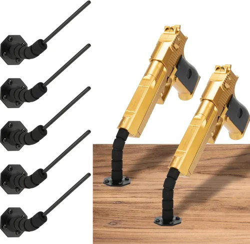 Miniatura 9 de TRIPLE DEER Pistola de barril de montaje múltiple para exhibición o almacenamiento oculto 45 grados