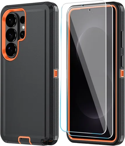 Miniatura 37 de ONOLA Funda compatible con Samsung Galaxy S24 Ultra con protector de pantalla HD, resistente a los golpes y a las caídas, funda de 3 capas