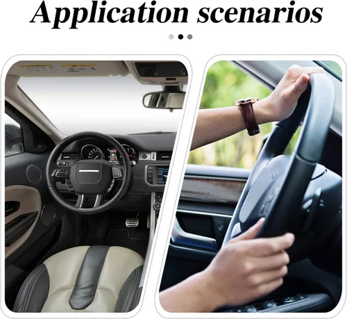 Miniatura 4 de FAVOMOTO Cojines de asiento automotriz Funda de asiento de coche transpirable Almohada lumbar para coche