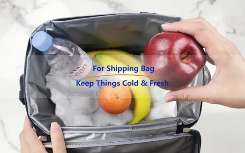 Miniatura 6 de Hojas de hielo reutilizables para enfriadores – Hojas de hielo flexibles para enfriar – Bolsas de almuerzo para congeladores – Hojas de cubo