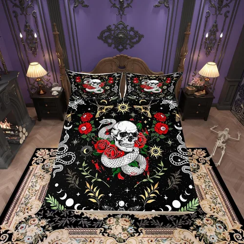 Miniatura 8 de Juego de ropa de cama con estampado de leopardo, tamaño individual, juego de cama de guepardo africano para decoración de dormitorio