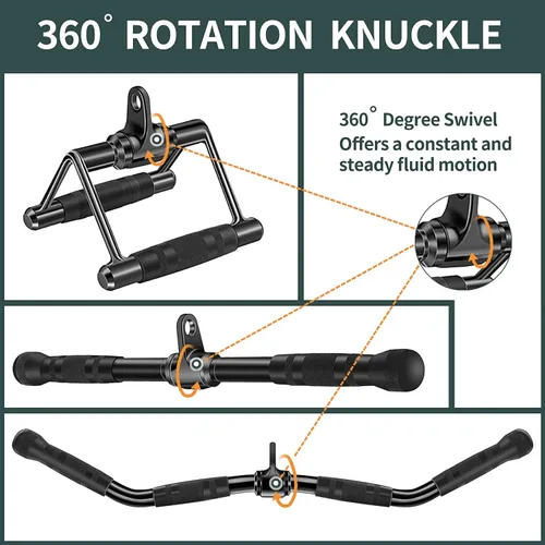 Miniatura 4 de Cable Machine Attachment, Cable Attachments for Gym, Gym Cable Attachments, Cable Machine Attachments Set
