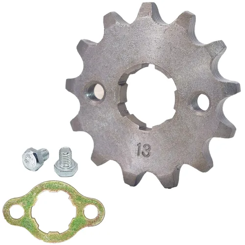 Miniatura 14 de Piñón delantero para motocicleta de 420-10T-0.669 in, se adapta a 50cc 70cc 90cc 110cc 125cc 140cc 160cc Dirt Pit Bike Mini Bike ATV Quad Wheeler