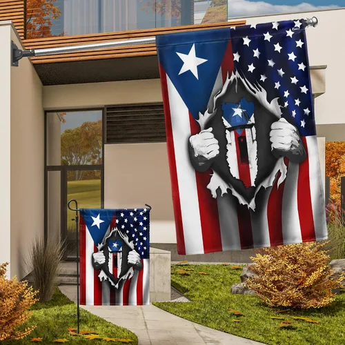 Miniatura 5 de FLAGWIX Banderas de Puerto Rico, decoraciones de bandera de Puerto Rico – Bandera de casa de 30 x 40 pulgadas, decoraciones para el hogar, exterior
