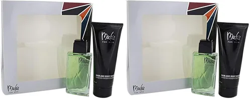 Miniatura 4 de Bob Mackie Mackie - Juego de regalo de 2 piezas (eau de toilette en aerosol, 3.4 onzas / 3.4 fl oz + gel de baño y cabello de 6.7 onzas / 6.8 fl oz)