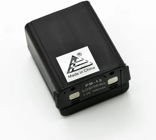ExpertPower® Batería de repuesto Ni-CD de 7.2 V 700 mAh, compatible con radios bidireccionales Kenwood PB-13, PB-13H, TH-27A, TH-27A/E, TH-28,