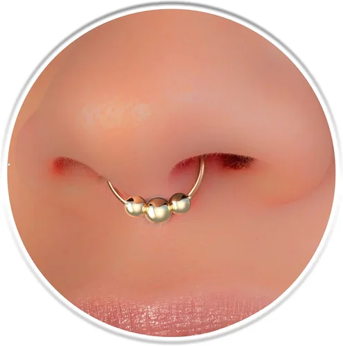 Miniatura 7 de Anillos de tabique rellenos de oro de 14 quilates ópalos