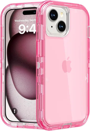Miniatura 24 de Follaroma para iPhone 11, Funda Resistente a Prueba de Golpes, Protección Anti-Caída, Funda Protectora Transparente de Doble Capa Compatible