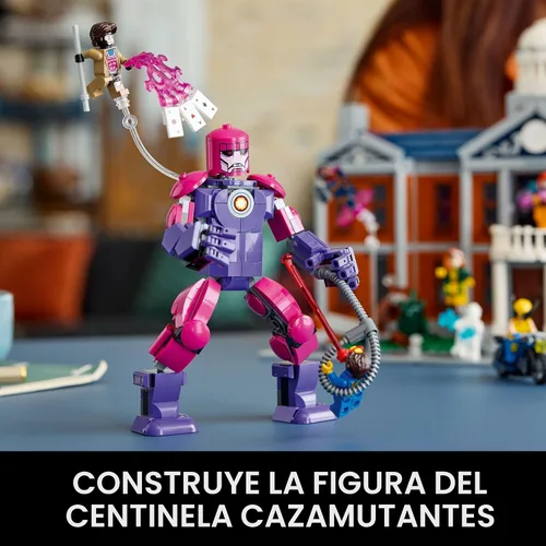 Miniatura 6 de LEGO Marvel X-Men El Conjunto de Construcción de La Mansión X - Kit de Manualidades DIY de Coleccionables de Marvel para Adultos, Edades 18+