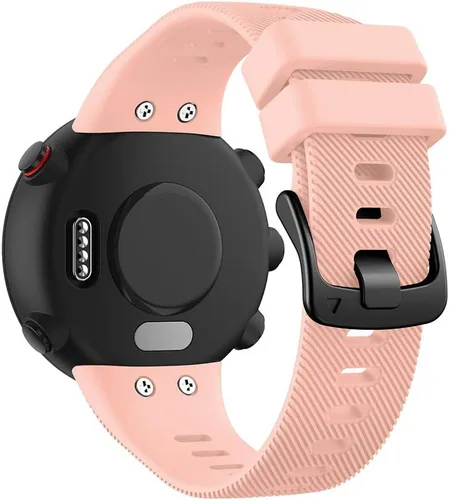 Miniatura 11 de REYDA Correa de silicona compatible con Garmin Swim 2/Forerunner 45, suave, flexible, transpirable, correa de reloj de silicona deportiva