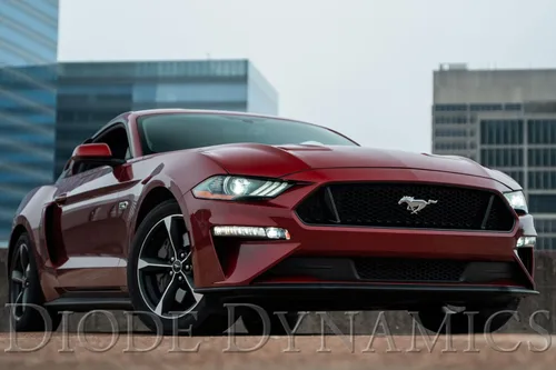 Miniatura 3 de Diode Dynamics Elite Series - Lámpara antiniebla combinada compatible con Ford Mustang 2018-2023 (USDM), blanco frío (juego)