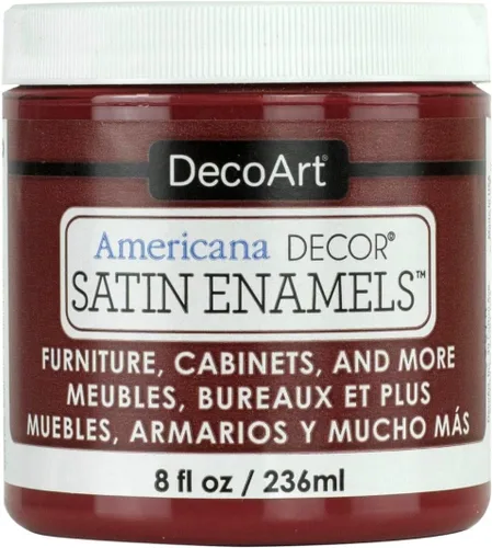 Miniatura 14 de DecoArt Americana Decor ADSA02 - Pintura acrílica esmaltada satinada, color blanco puro, ADSA02, 8 onzas líquidas, tarro (paquete de 3)
