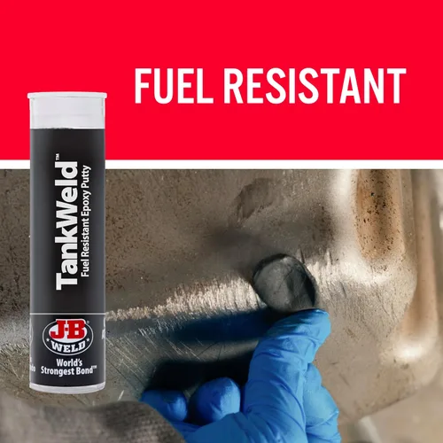 Miniatura 4 de J-B Weld 8217 TankWeld Reparación de tanques de gas - 1 oz, Gris Oscuro