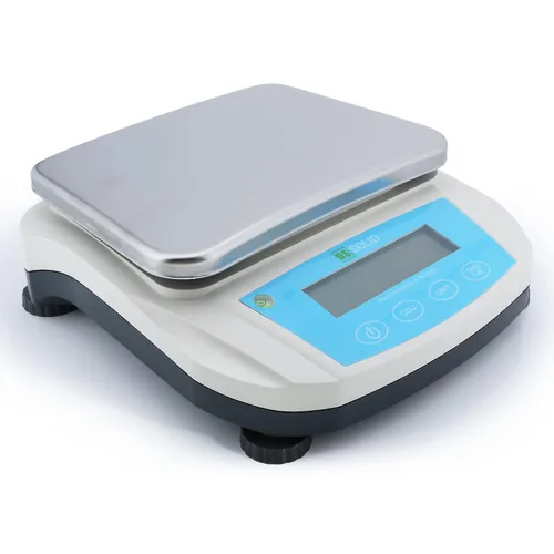 Miniatura 5 de U.S. Solid Balanza digital de laboratorio de precisión electrónica de 0.00 oz, interfaz RS232 y USB, AC100V-240V y DC4x1.5V, 19 unidades de medida