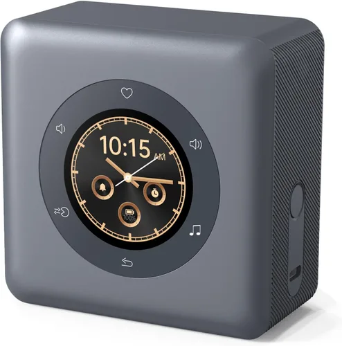 Kipcush Máquina portátil de sonido de ruido blanco con pantalla táctil LCD a color inteligente y ejercicios de respiración, reloj despertador. 24