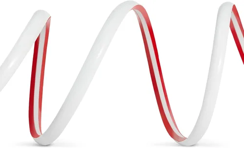 Miniatura 7 de Stockroom Plus Moldura flexible redonda de un cuarto – 0.5 pulgadas de grosor, 0.8 pulgadas de ancho x 16.5 pies de largo, color blanco – Moldeo