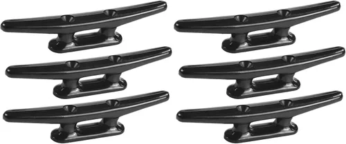 Miniatura 11 de MIZUGIWA Nylon Boat Cleats Dock Cleats Black,4 Inch 5 Inch 6 Inch 8 Inch,Marine Boat Cleats for Rope Hooks,Kayaks,Tie Down,Maritime Decor