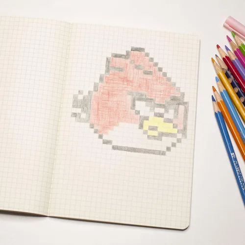 Miniatura 4 de TWONE - Paquete de 6 cuadernos de diario - 60 páginas con cuadrícula cuadrada/30 hojas, cuaderno de papel grueso premium de tapa blanda para viajes