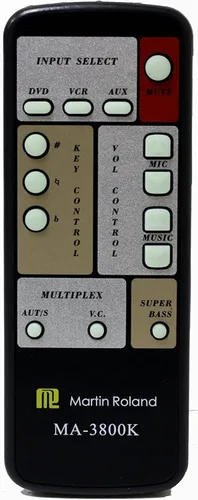 Miniatura 5 de Hisonic Amplificador de mezcla de karaoke MA-3800K de doble canal, 760W