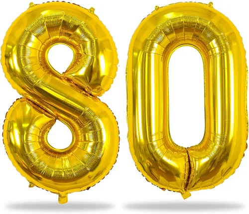 Miniatura 80 de Globos de oro rosa para cumpleaños número 16 para niñas, 40 pulgadas de gran tamaño, globos de lámina de mylar con el número 1 y 6, autoinflables