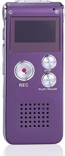 Miniatura 9 de 16G activado por voz Mini espía Grabadora de audio digital de sonido Dictáfono Reproductor MP3 Regalo Portátil MP3 Grabadora de audio Dictaphone