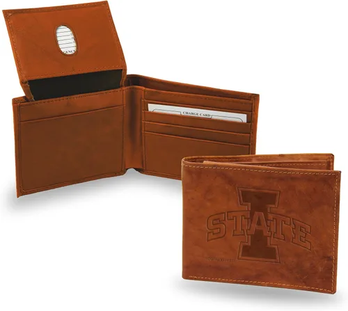 Miniatura 10 de Rico Industries NCAA Alabama Crimson Tide - Billetera de cuero con relieve