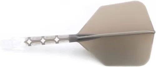 Miniatura 2 de CUESOUL ROST T19 - Astil y vuelos de dardos integrados en forma de gran ala, gris, 33mm - Di adiós a los vuelos de dardos que se caen con eje
