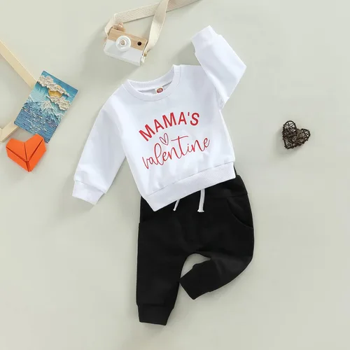 Miniatura 59 de Sasaerucure Infant Toddler Baby Boy Halloween Outfits Long Sleeve Shirts Pumpkin Sweatshirt with Pants 2Pcs Winter Clothes