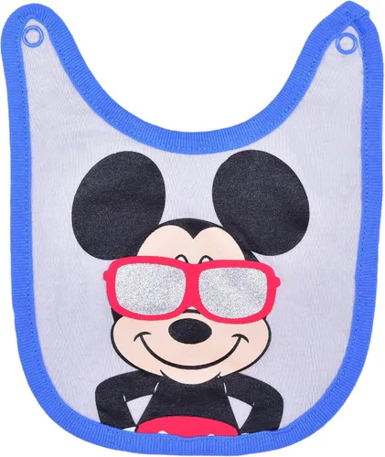 Miniatura 4 de Disney Baby Boys Monsters Inc, Mickey o Buzz Lightyear Paquete de 2 baberos y body