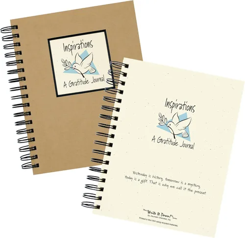Miniatura 2 de Write it Down series by Journals Unlimited, Guided Journal, Inspirations, A Gratitude Journal, tamaño completo 7.5 x 9 pulgadas, tapa dura de papel