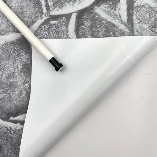 Miniatura 3 de SimpleLife4U, papel decorativo, papel de contacto, de vinilo, revestimiento para paredes de living, estantes, adhesivo, color gris roca, 17.7