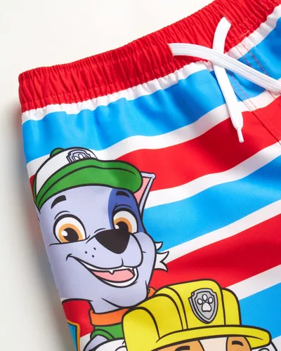 Miniatura 4 de Nickelodeon Paw Patrol - Traje de baño para niños Chase Marshall Rubble TMNT UPF 50+ - Pantalones cortos de natación para niños pequeños y niños