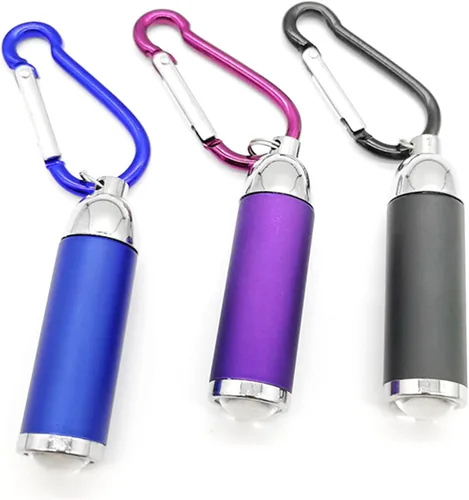 Miniatura 7 de Linterna portátil llavero antorcha lámpara impermeable senderismo camping linternas telescópica fuerte luz fácil de usar portátil ajustable bolsillo