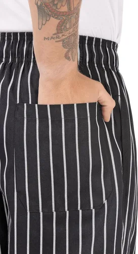 Miniatura 4 de Chef Works Men's Designer Baggy Chef Pants