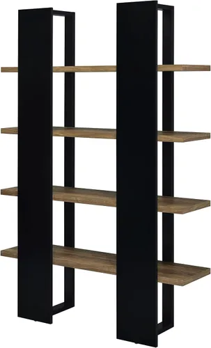Miniatura 9 de Coaster Home Furnishings - Danbrook - MDF y laminado - Estantería de 4 estantes con acabado de doble tono y estilo contemporáneo - Oficina en casa