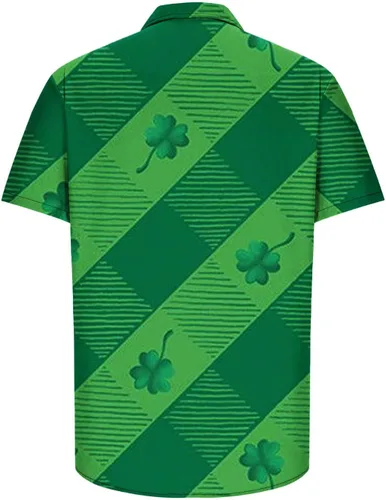 Miniatura 4 de Camiseta del día de San Patricio para hombre o mujer, sudadera irlandesa casual con cuello redondo, blusas de trébol, camiseta deportiva de verano