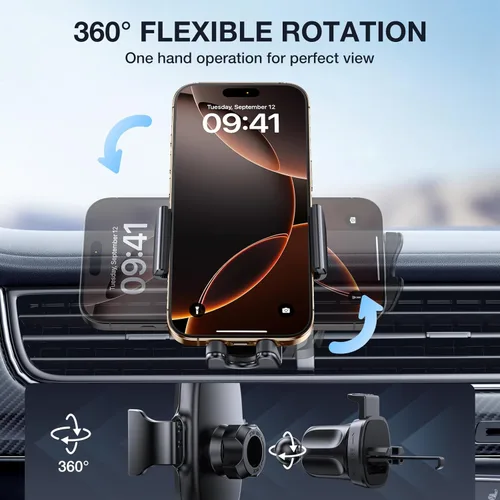 Miniatura 6 de Miracase Soporte Universal para Teléfono Actualizado de 2ª Generación para tu Automóvil, Soporte de Teléfono para Ventilación de Aire Manos Libres