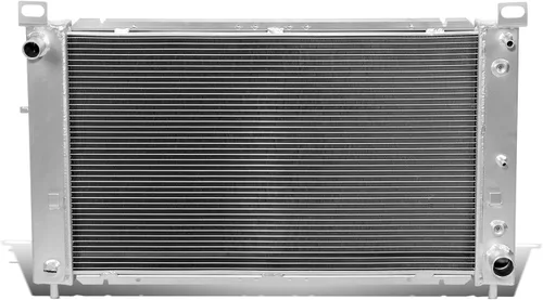 Miniatura 7 de DNA Motoring RA-CHEVYT47-3 - Radiador de aluminio completo de 3 filas compatible con modelos 47-54 Pickup/Suburban L6, 19.75 x 20.75 x 2.25