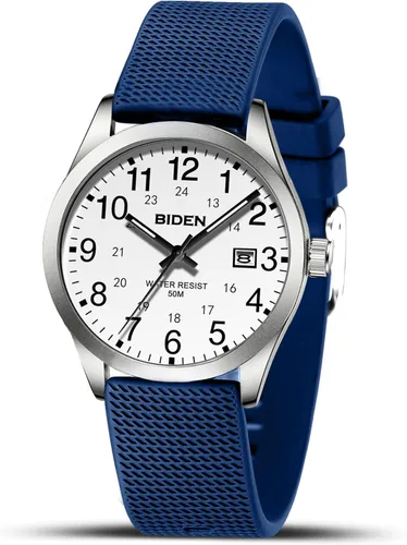 Miniatura 17 de LN LENQIN Relojes para hombre analógicos de cuarzo deportivos unisex, impermeables a 30M, reloj de enfermera para hombres y mujeres, profesionales