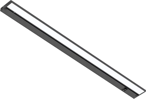 LAGOM Luz Halo para debajo del gabinete, LED regulable con cableado de 30 pulgadas, 2700 K/4000 K/5000 K, cable de alimentación se vende por Negro