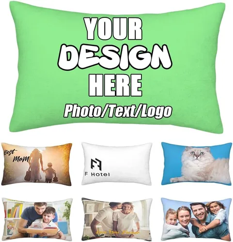 Miniatura 42 de Funda de almohada decorativa personalizada con foto de pareja, funda de cojín decorativo personalizada, fundas de almohada personalizadas